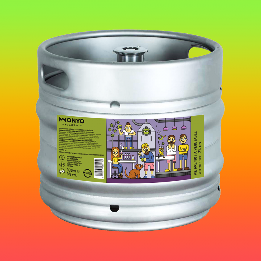  MONYO We Are Not a Vegetable 3% Gose 30l KEG