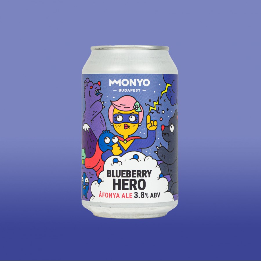 Blueberry Hero 3.8% 12x0.33l can