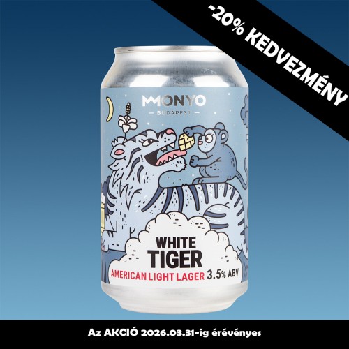 White Tiger 3,5% 12x0.33l can