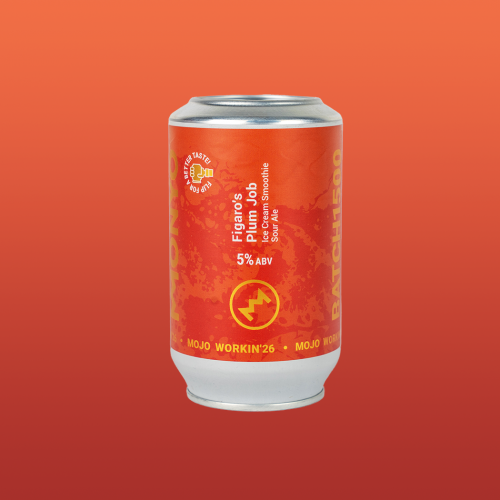 MOJO Workin'26 Figaro's Plum Job 5% Ice Cream Smoothie Sour Ale 12x0.33l can