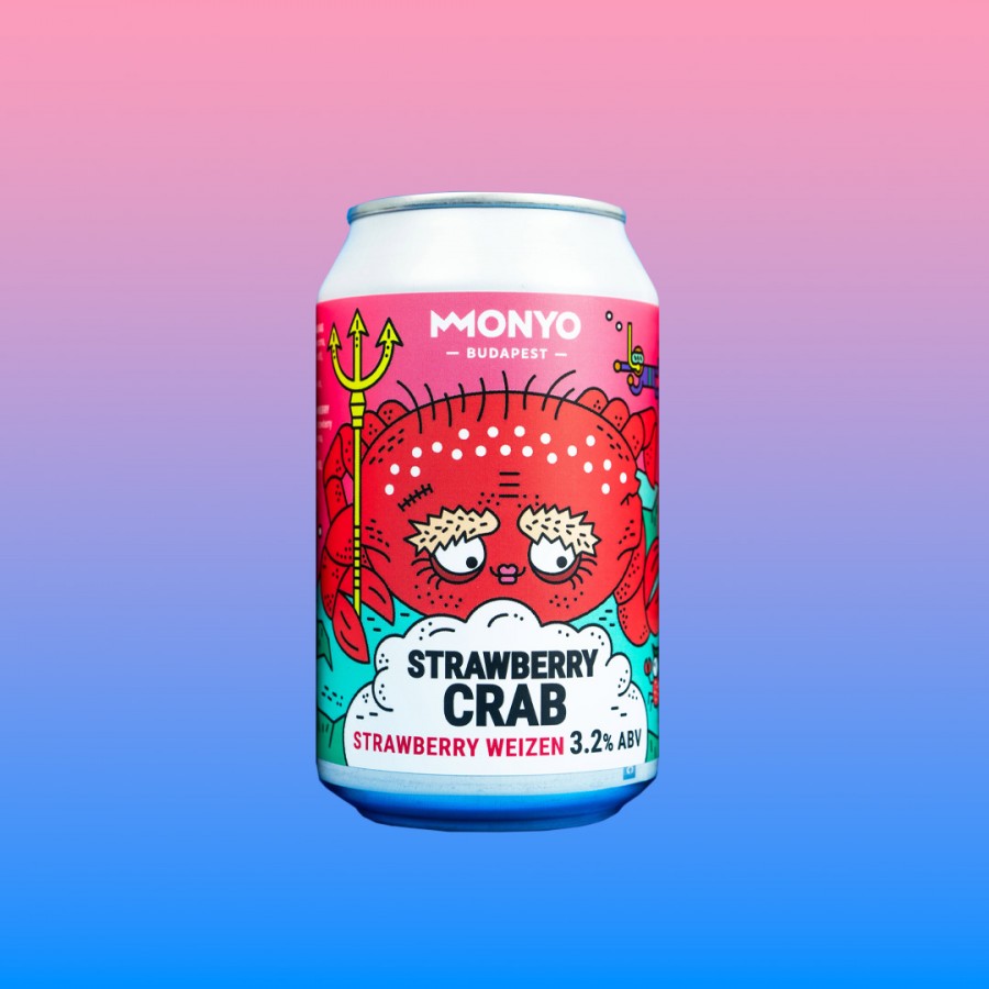 Strawberry Crab 3.2% 12x0.33l can Strawberry Crab 3.2% 12x0.33l can