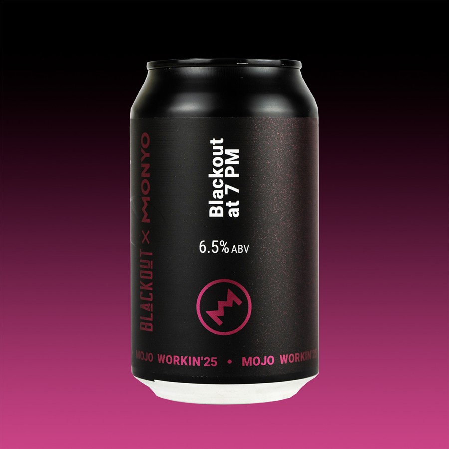Blackout x Monyo - Blackout at 7 pm Imperial Sour Ale 6,5% 0.33l 12x0.33l can