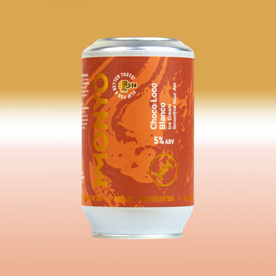 MOJO WORKIN'26 Choco Loco Blanco Ice Cream Smoothie Sour Ale 5% 12x0.33l can