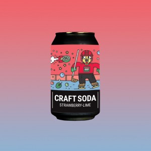MONYO x MJSZ Craft Soda - Strawberry-Lime 12x0.33l can