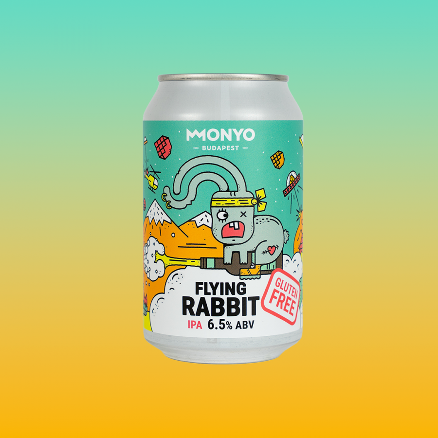 Gluten Free Flying Rabbit 6.5% 12x0.33l can
