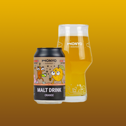Monyo Malt Drink Orange 0% 12x0.33l can