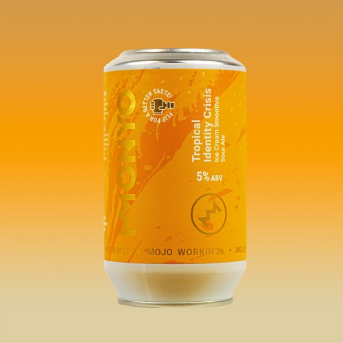 MOJO WORKIN'26 Tropical Identity Crisis Ice Cream Smoothie Sour Ale 5%  12x0.33l can