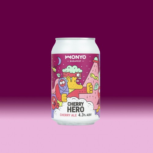 Cherry Hero 4.3% 12x0.33l can