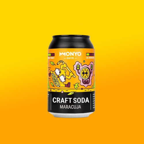 MONYO Craft Soda - Maracuja 12x0,33l can