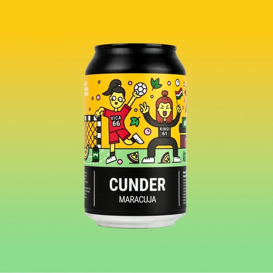 MONYO x Magyar Kézilabda Szövetség - Cunder - Maracuja Craft Soda 12x0.33l can