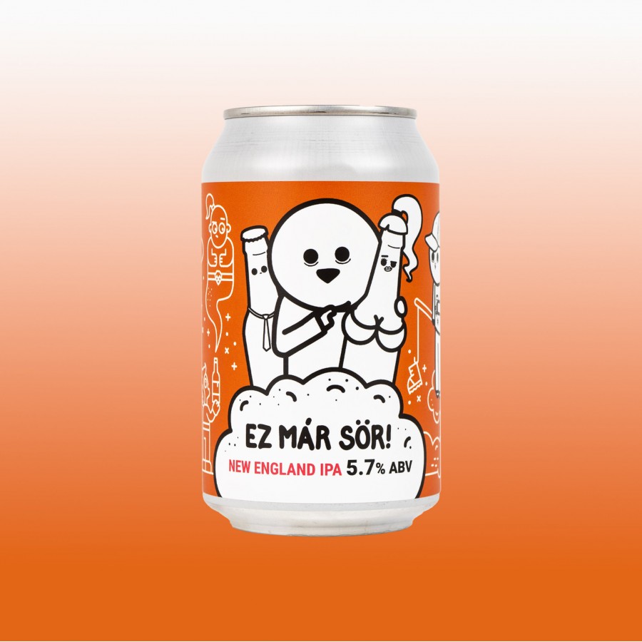 MONYO x JustVidman - Ez Már Sör! 5.7% 12x0.33l can