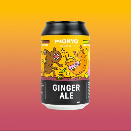 MONYO Ginger Ale 12x0.33l can