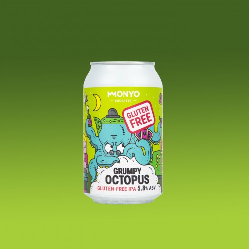 Grumpy Octopus  - Gluten Free 5,8% 12x0,33l can