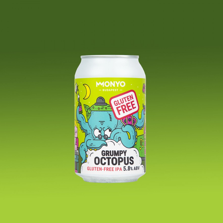 Grumpy Octopus  - Gluten Free 5.8% 12x0.33l can