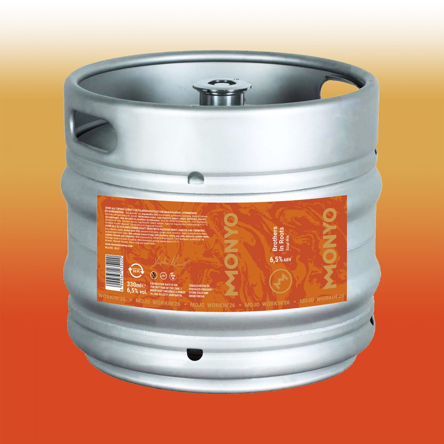 MOJO WORKIN'26 Brothers In Roots Sour Ale 6,5%  30l KEG