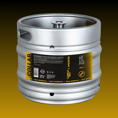 MONYO x CoolHead Brew Tyrni It Up! Sour Ale with Peach, Sea Buckthorn and Nectaron 6% 30l KEG