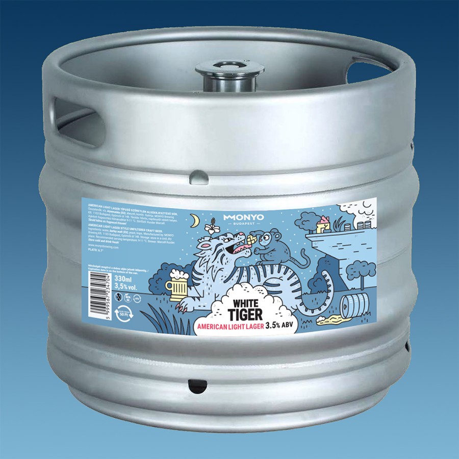 White Tiger 3,5%  30l KEG