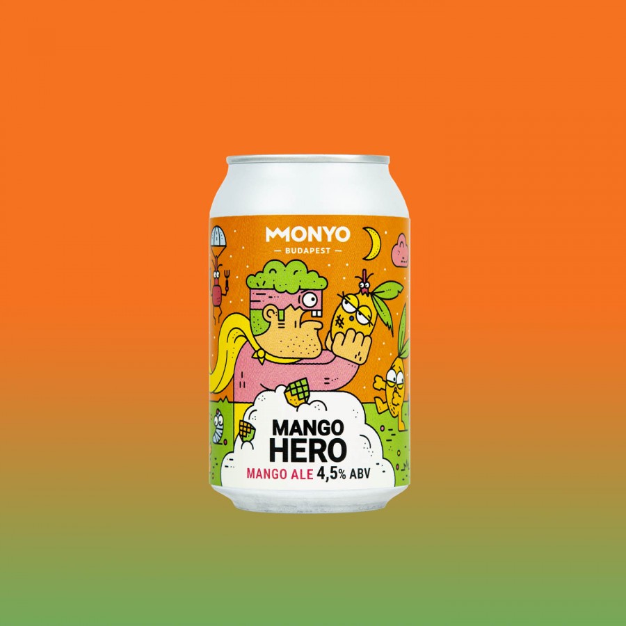 Mango Hero 4.5% 12x0.33l can