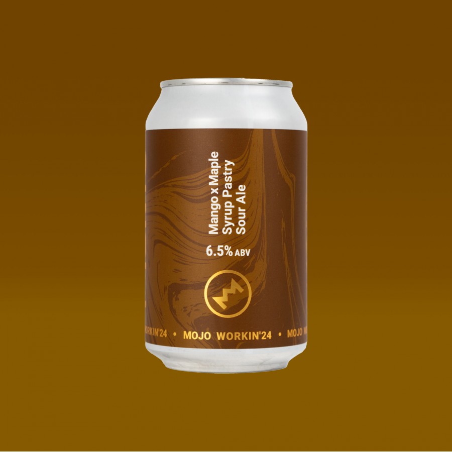 MOJO WORKIN'24: Mango x Maple Syrup Pastry Sour Ale 6.5% 12x0.33l can