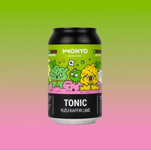 MONYO Tonic - Yuzu - Kaffir Lime 12x0.33l can