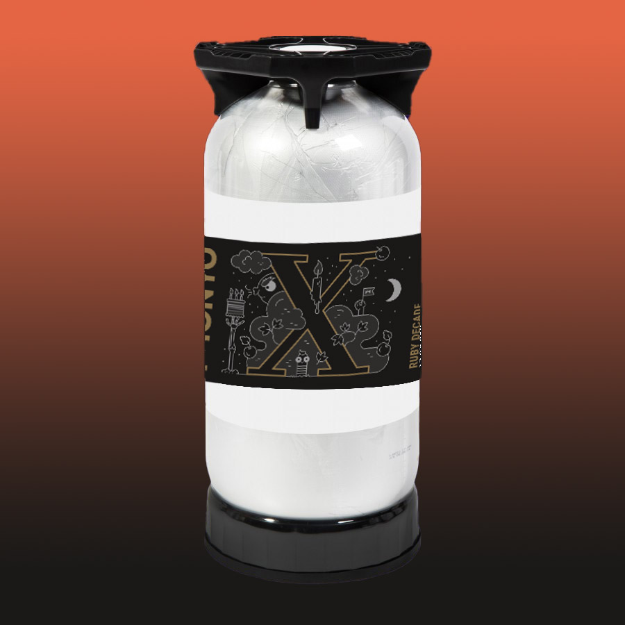 Ruby Decade - 10th Anniversary British Strong Ale with Sour Cherry 7.7% 20l KeyKeg