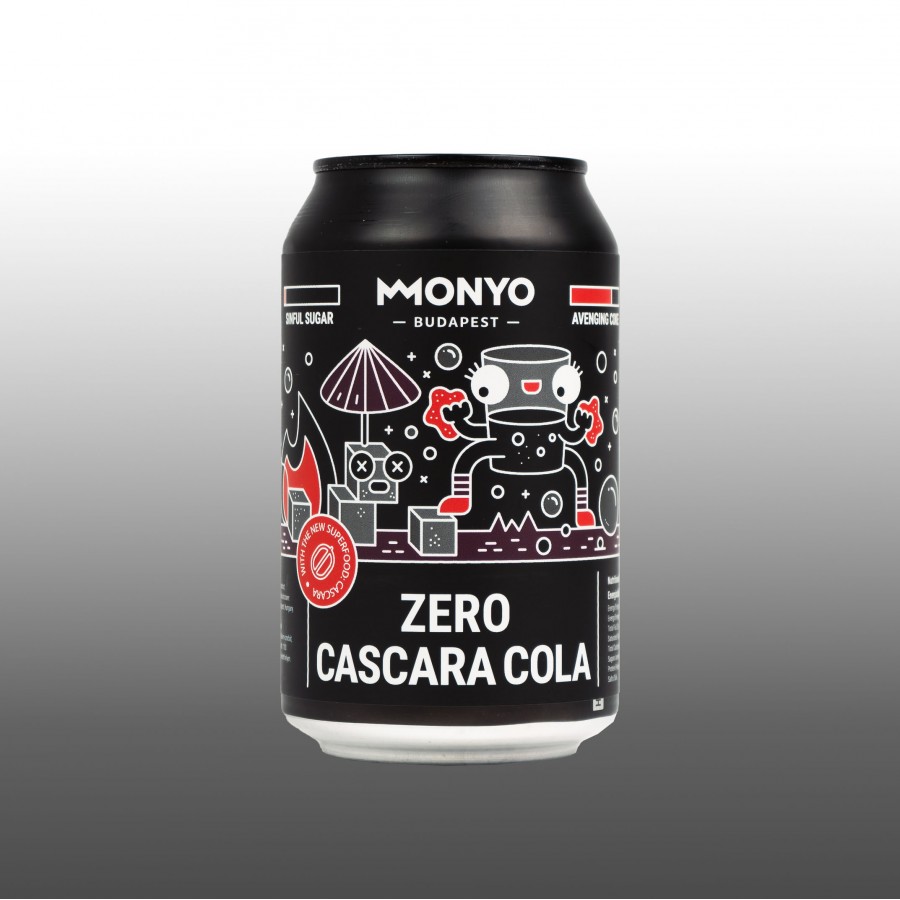 MONYO Zero Cascara Cola 12x0.33l can